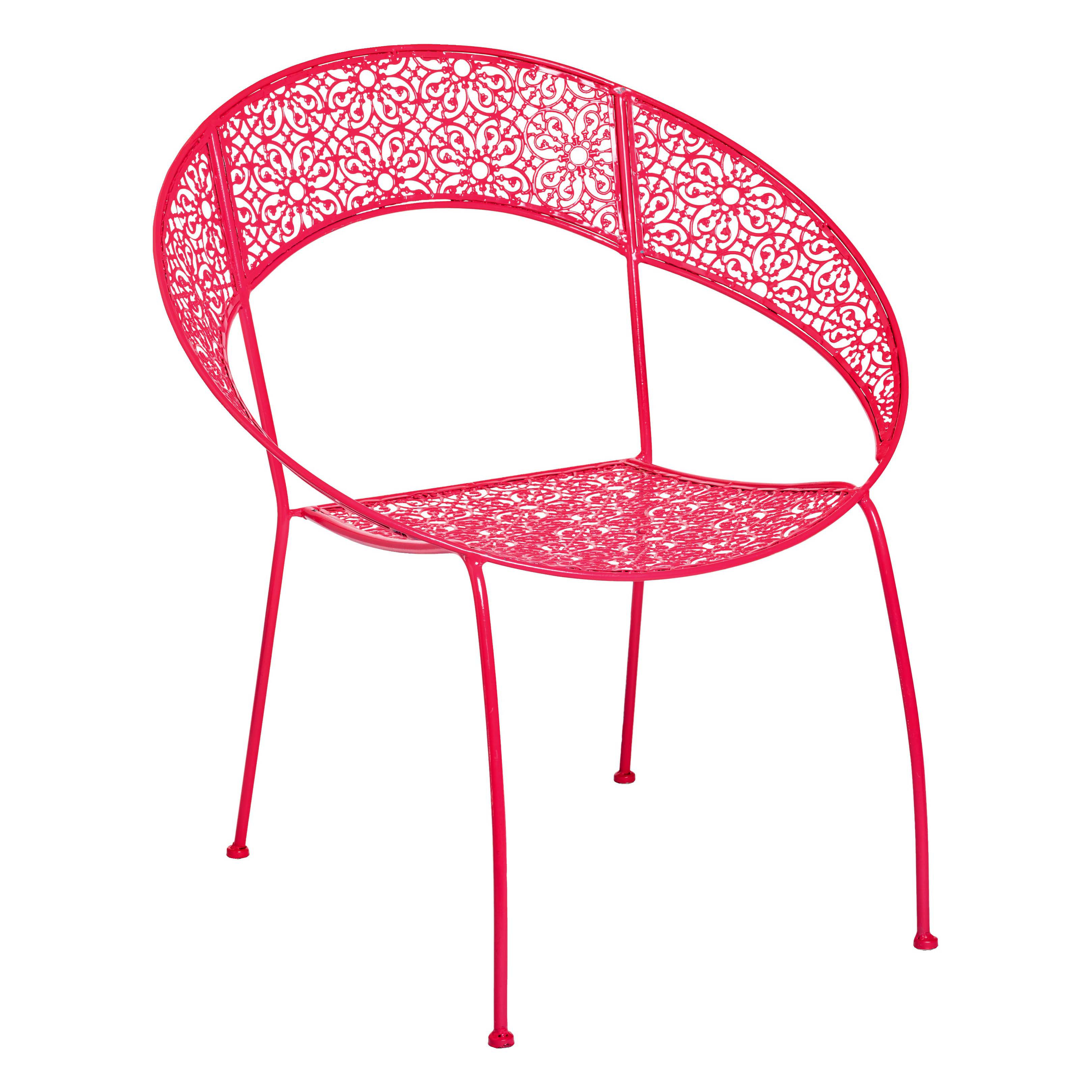 Outdoor Solutions Fuchsia Fiesta Chair Shop Chairs Seating At H E B