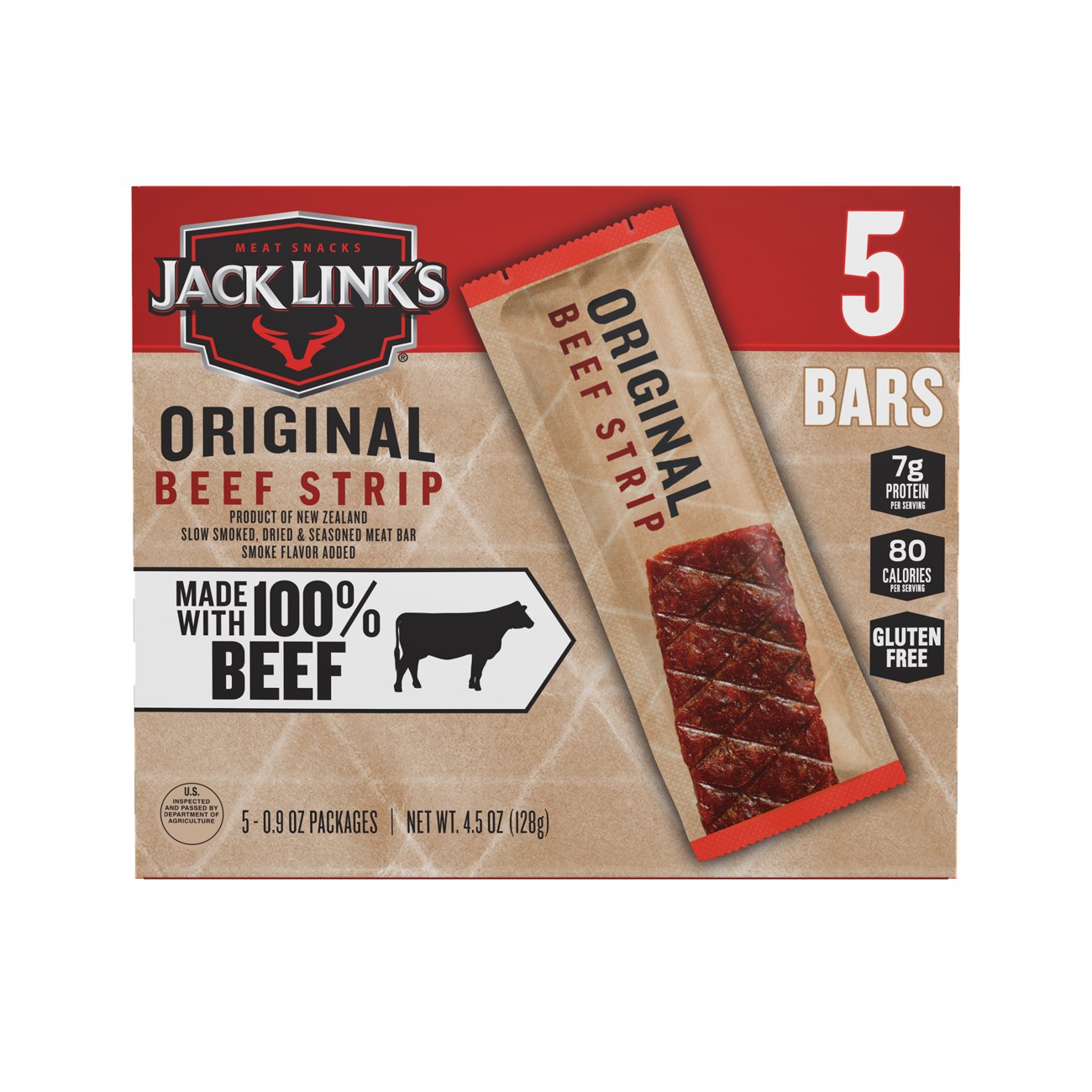 Jack Link's Original Beef Steak Strips Shop Jerky at HEB