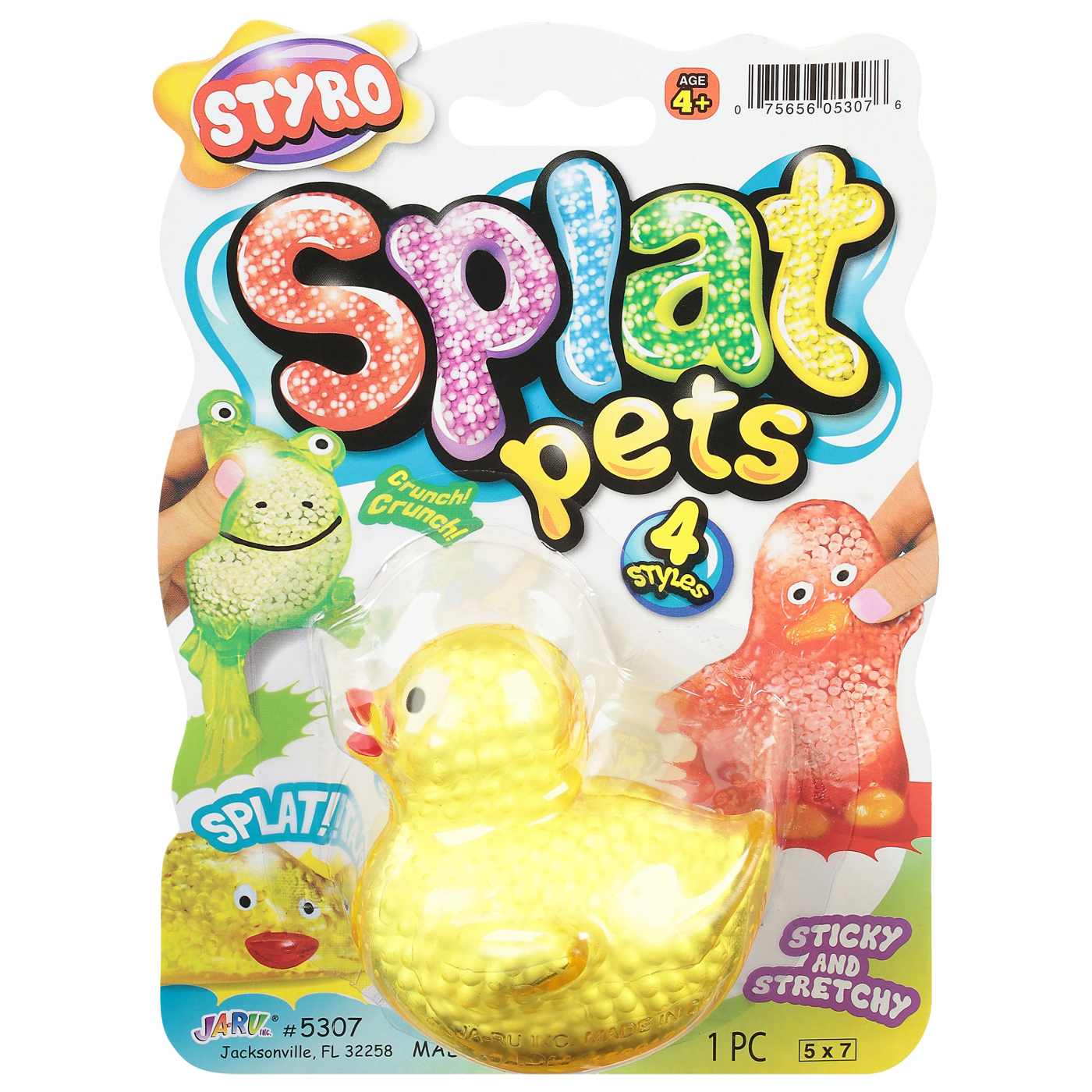 Styro Assorted Splat Pets; image 1 of 4