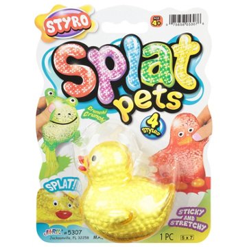 Styro Assorted Splat Pets