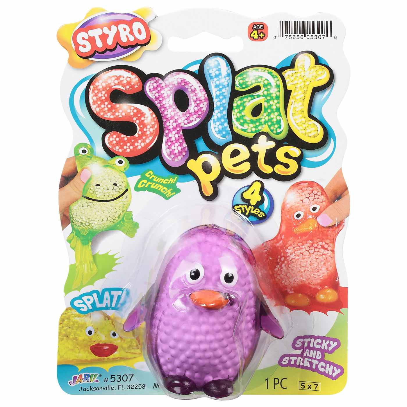 Styro Assorted Splat Pets; image 2 of 4