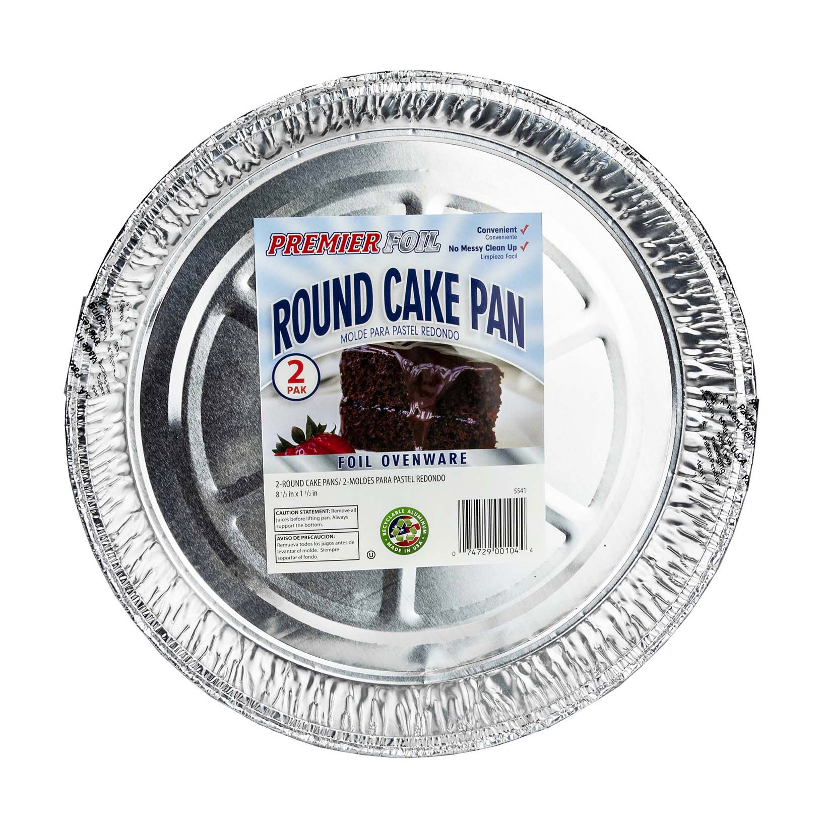 Kitchen & Table by H-E-B Anodized Aluminum Round Cake Pan Set - Shop Pans &  Dishes at H-E-B