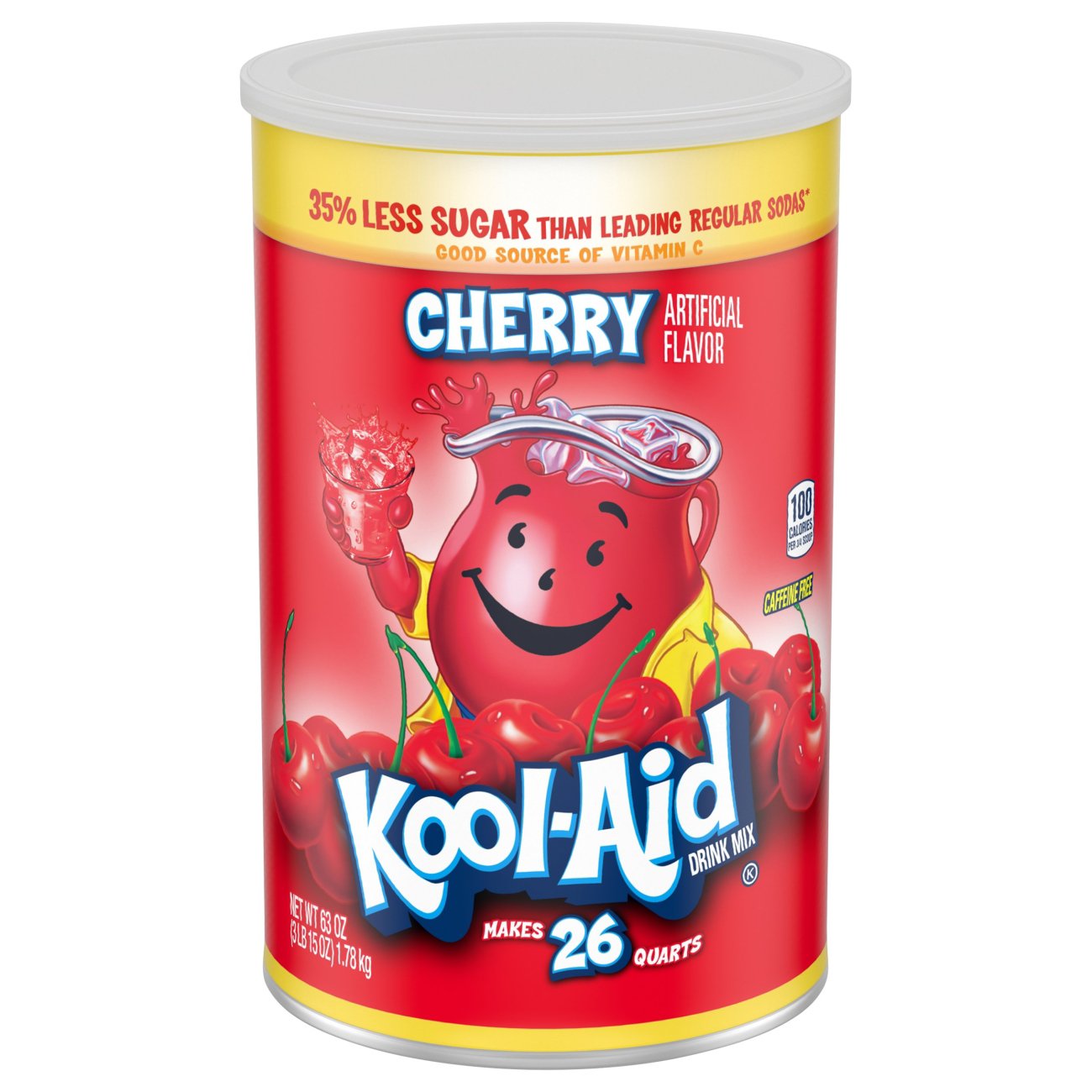 Kool Aid Cherry Drink Mix Shop Mixes And Flavor Enhancers At H E B 3744