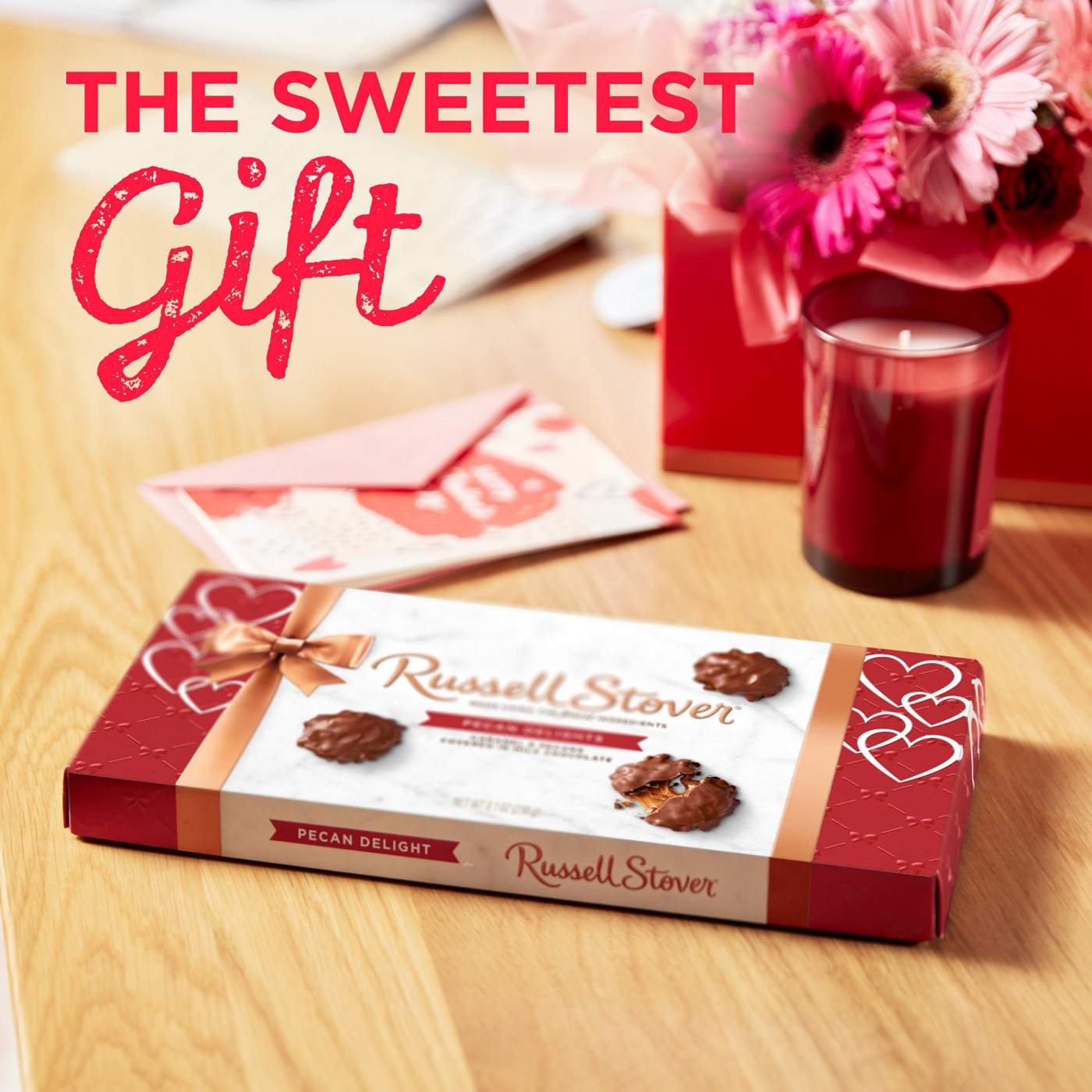 Russell Stover Pecan Delights Valentine's Gift Box, 9 pc; image 4 of 7