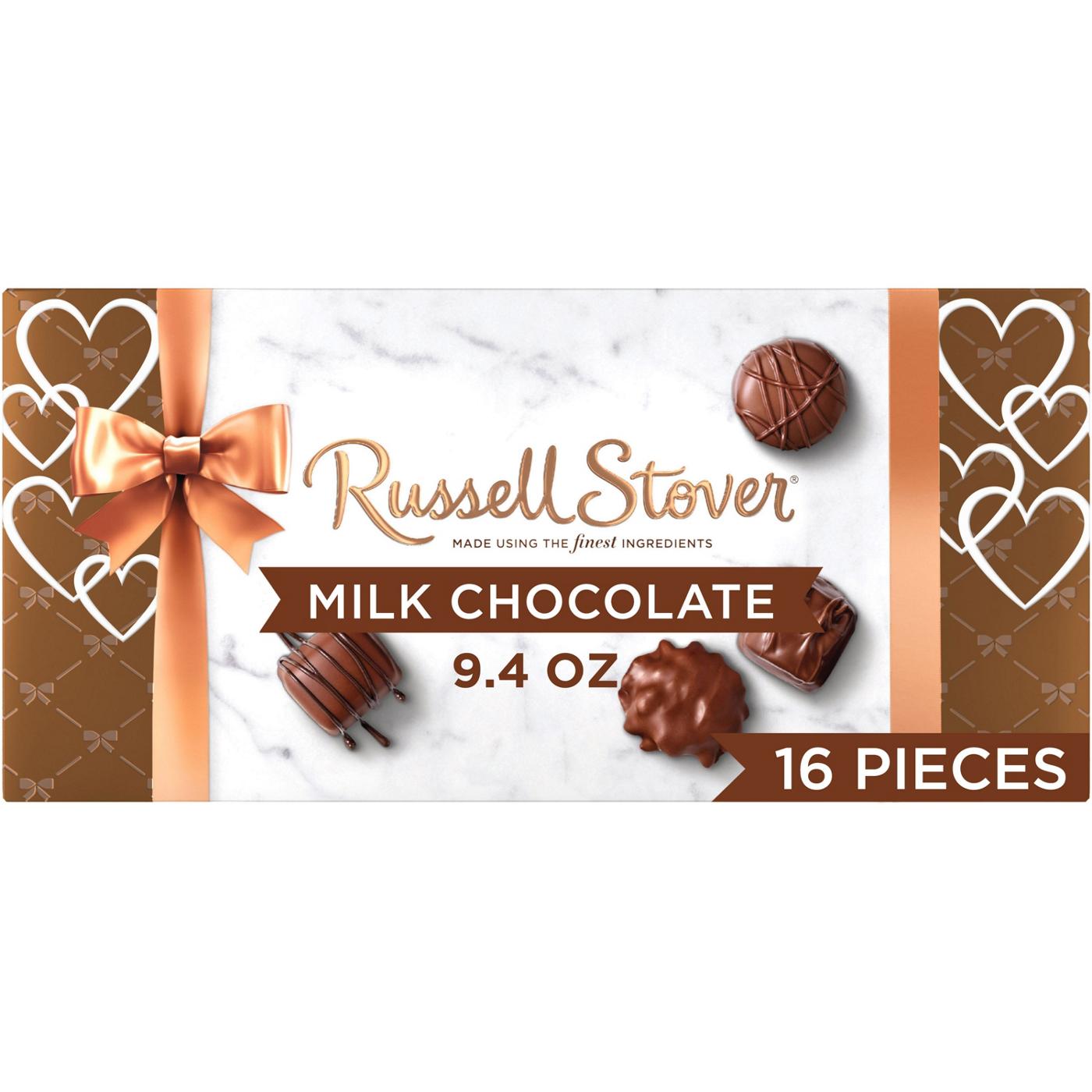 Russell Stover Milk Chocolate Valentine's Gift Box, 16 pc; image 1 of 7