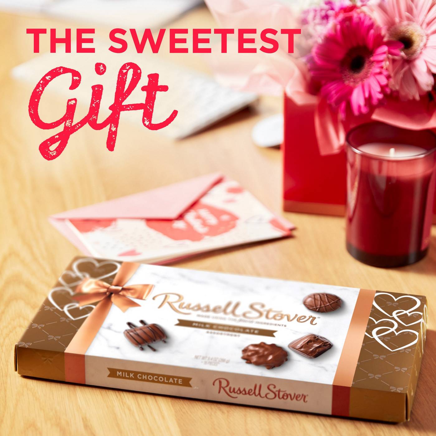 Russell Stover Milk Chocolate Valentine's Gift Box, 16 pc; image 5 of 7