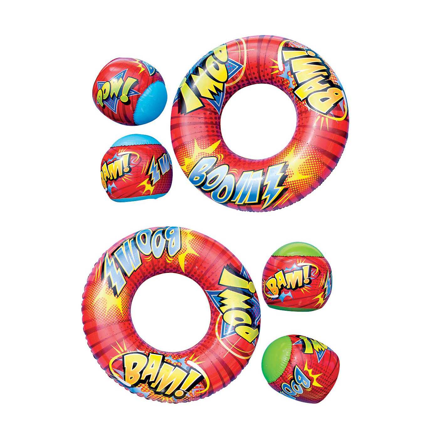 Banzai Splash Battle Boppers & Islands Set; image 1 of 2