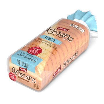 Sara Lee Artesano Brioche Bakery Bread, 20 oz