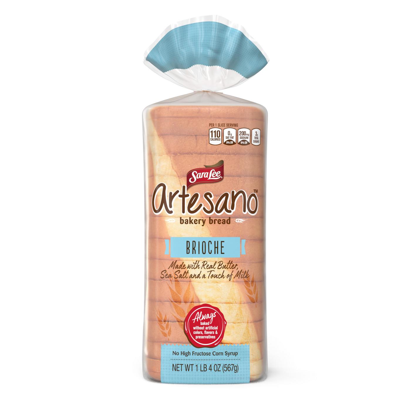 Sara Lee Artesano Brioche Bakery Bread; image 4 of 8