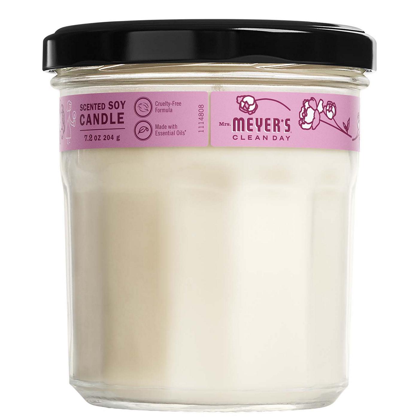 Mrs. Meyer's Clean Day Peony Soy Candle; image 4 of 6
