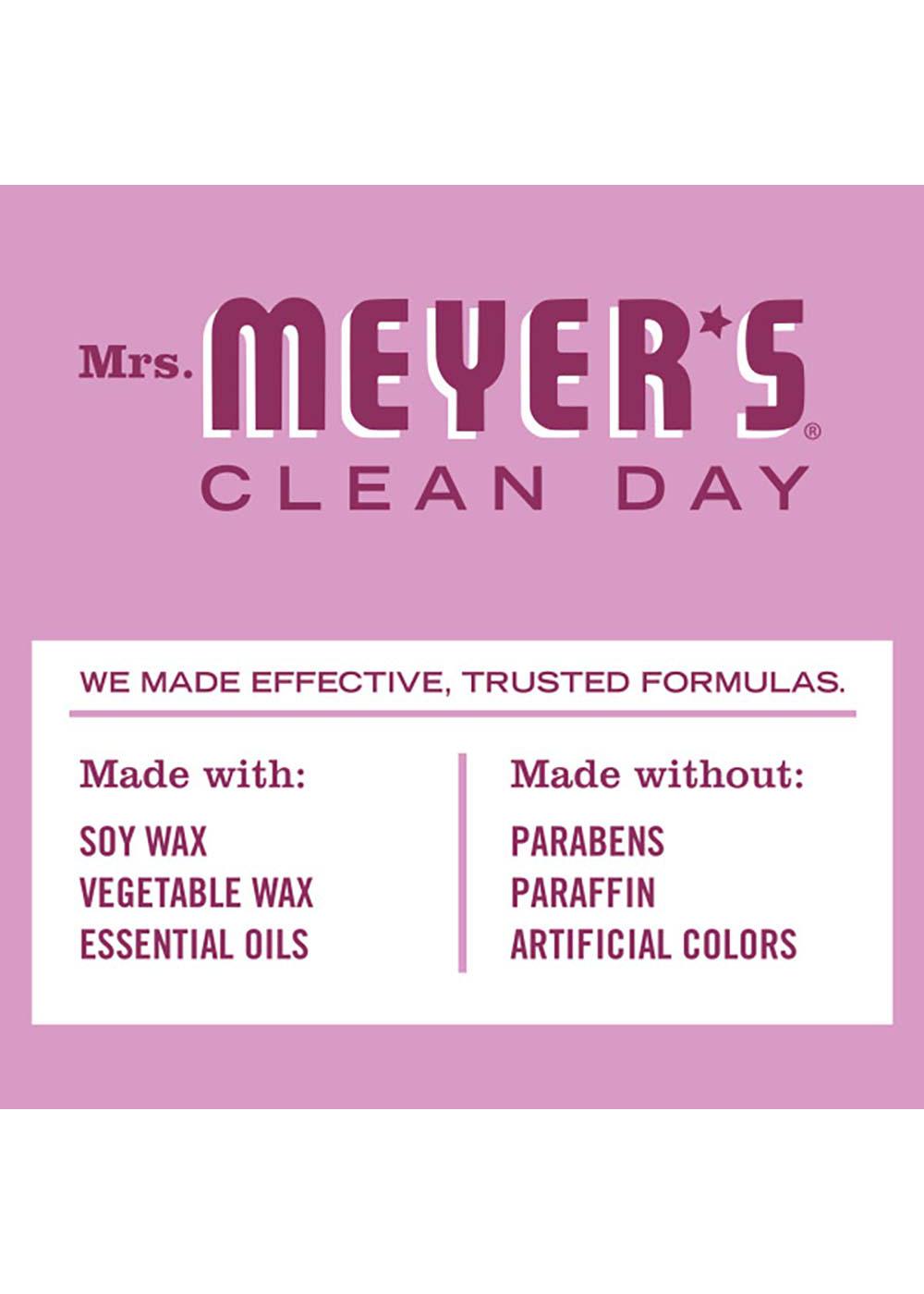 Mrs. Meyer's Clean Day Peony Soy Candle; image 5 of 6