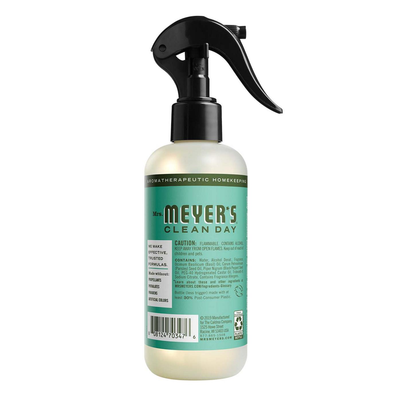 Mrs. Meyer's Clean Day Basil Scent Room Spray; image 4 of 5