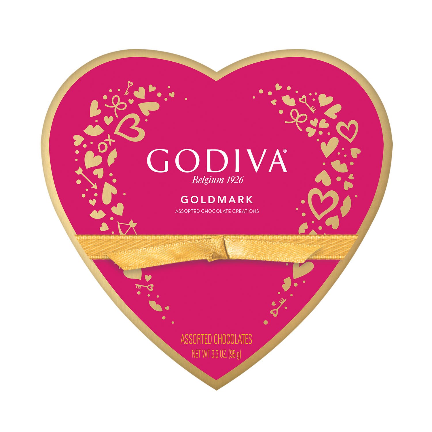 Godiva Goldmark Assorted Chocolates Valentine Heart Gift Box - Shop ...