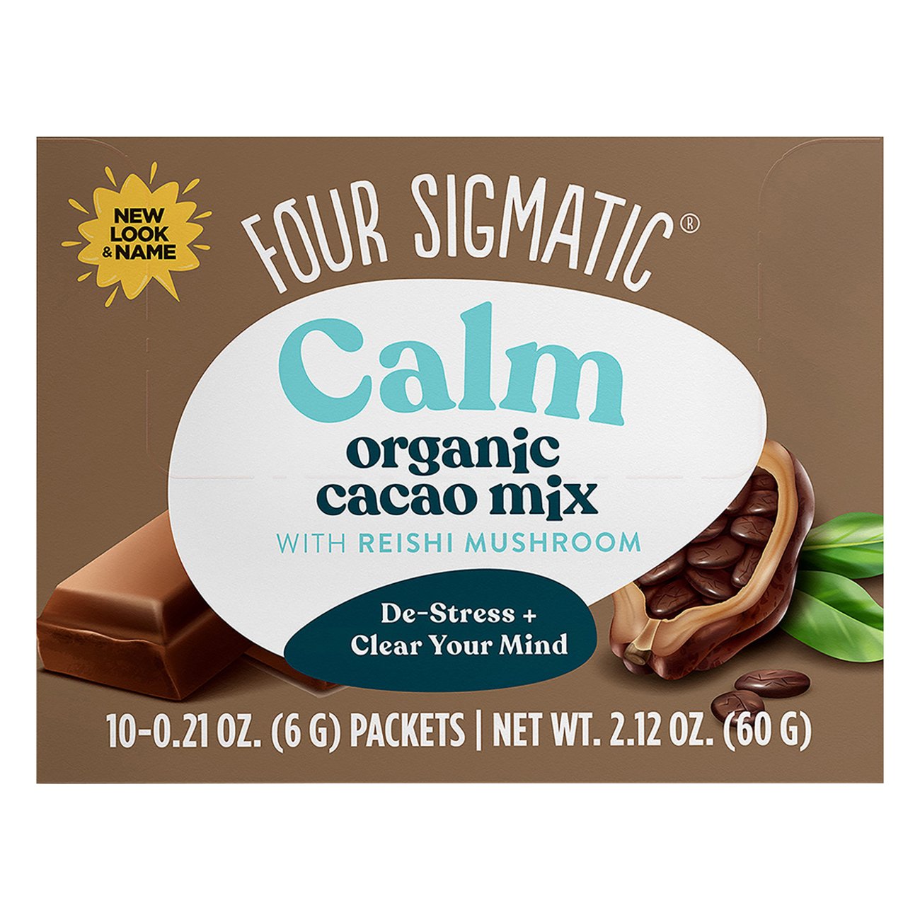 Four Sigmatic Calm Organic Cacoa Mix, 10 ct | Central Market