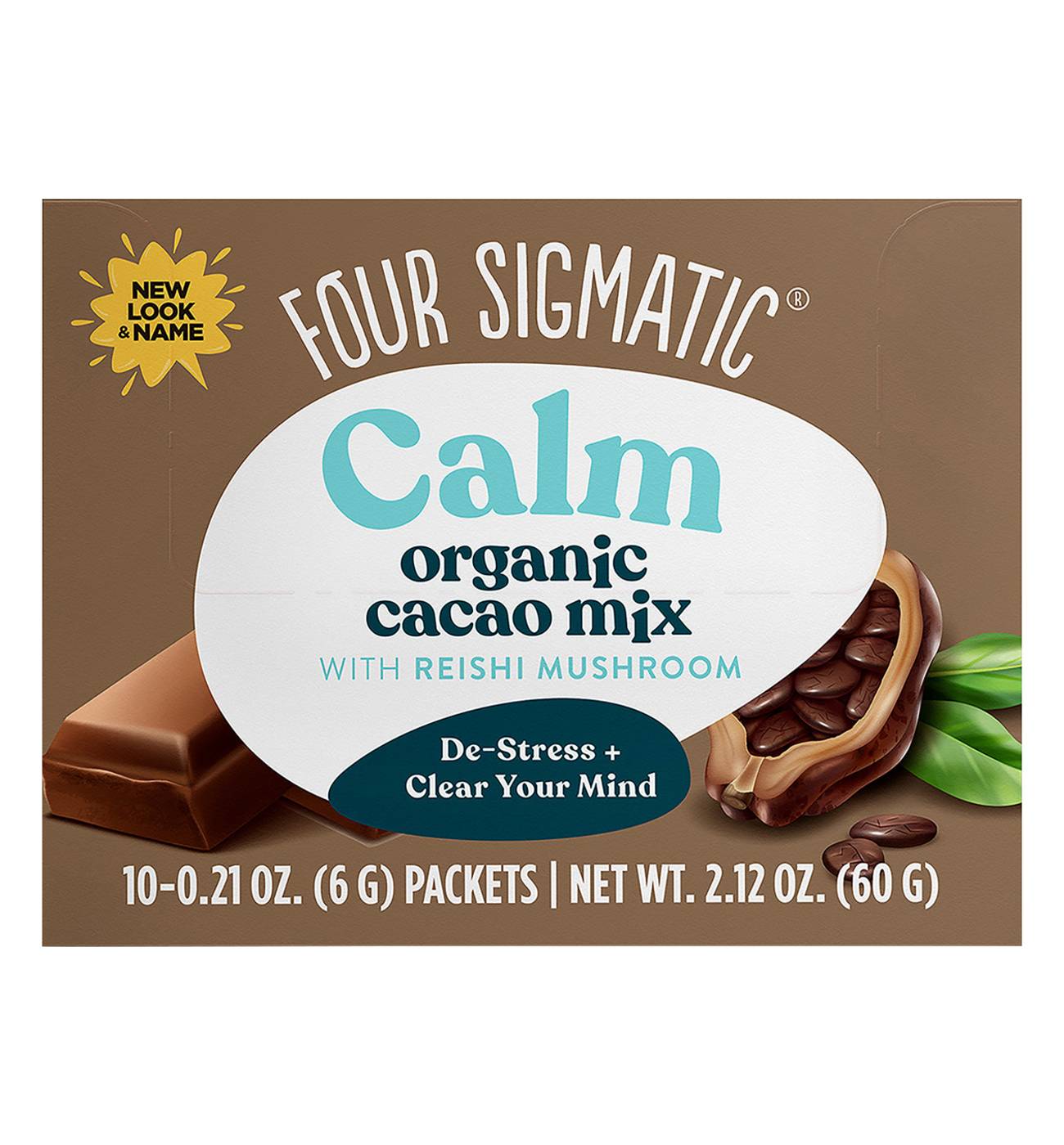 Four Sigmatic Calm Organic Cacoa Mix; image 1 of 4