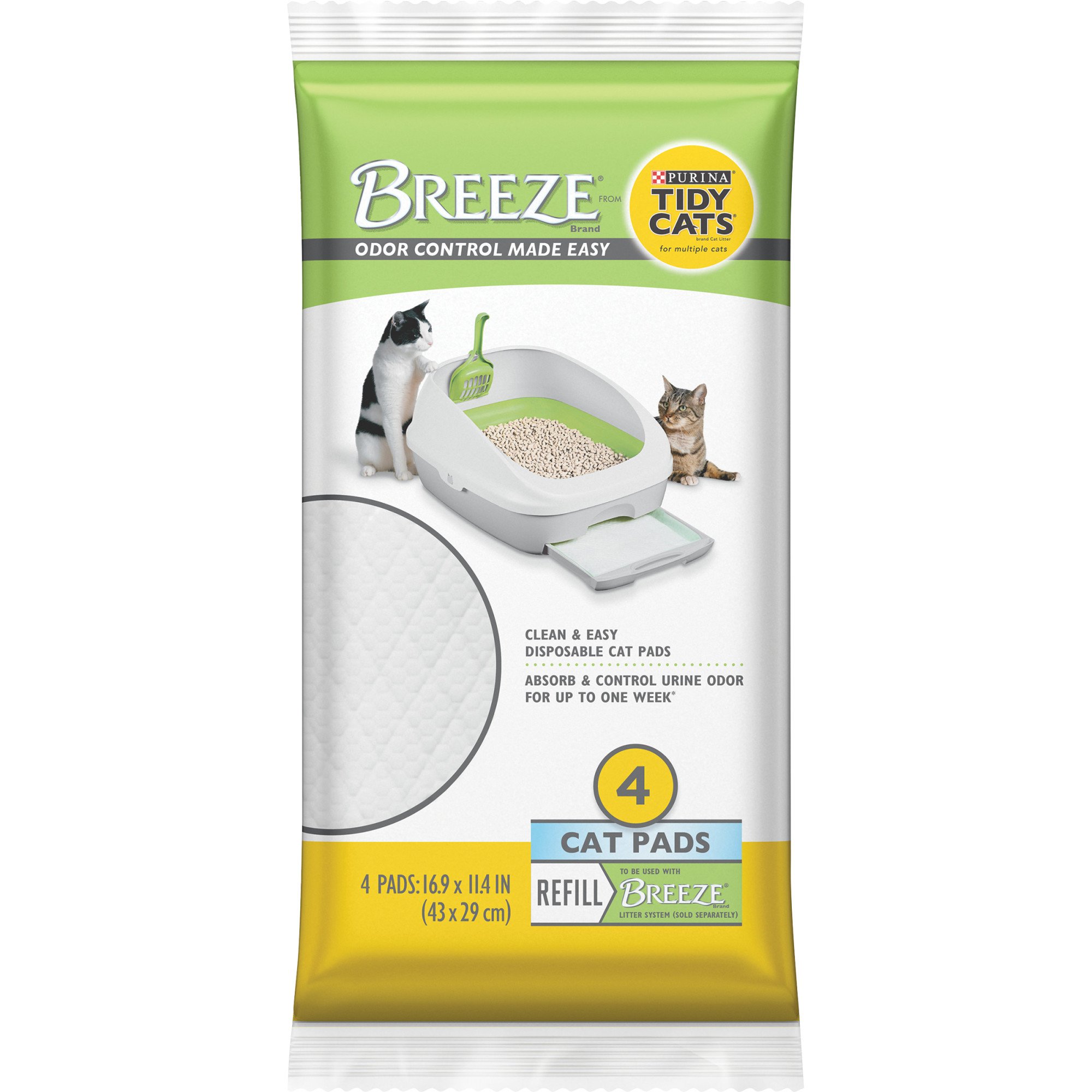 Tidy Cats Breeze Unscented Cat Pads Shop Litter Litter Boxes