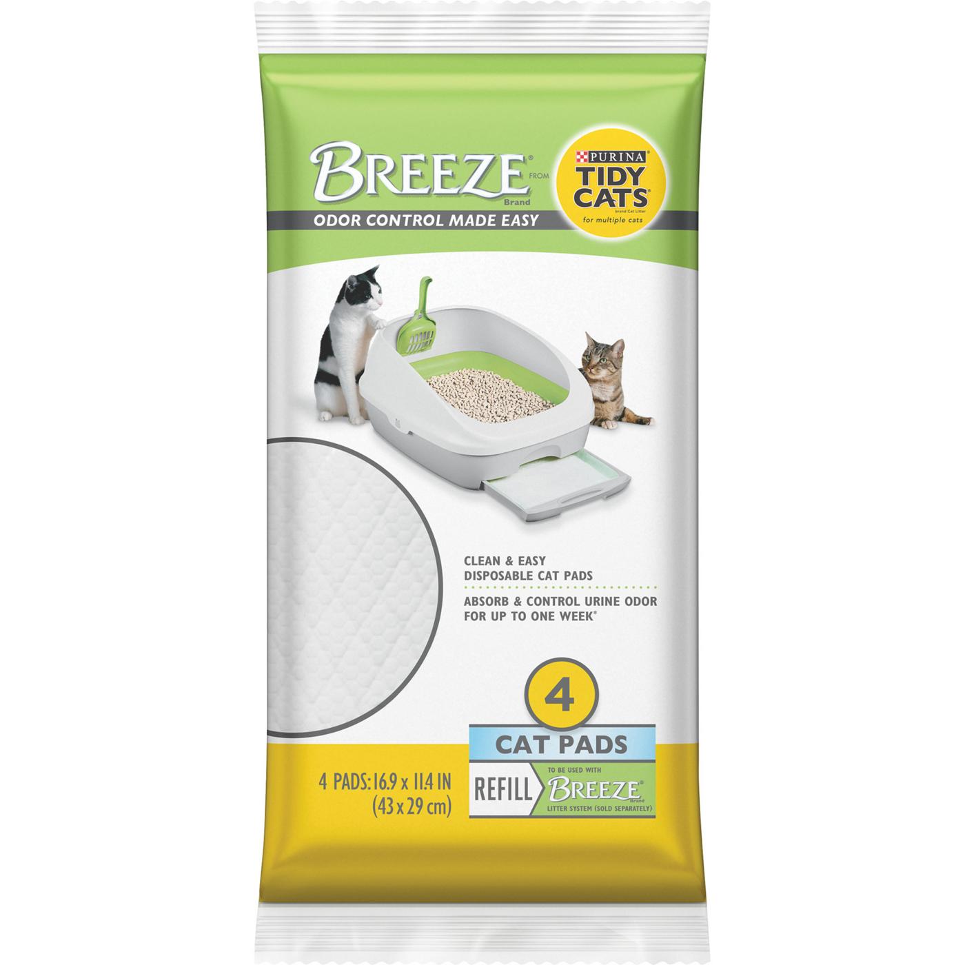 Tidy cat breeze 2024 pads 10 count