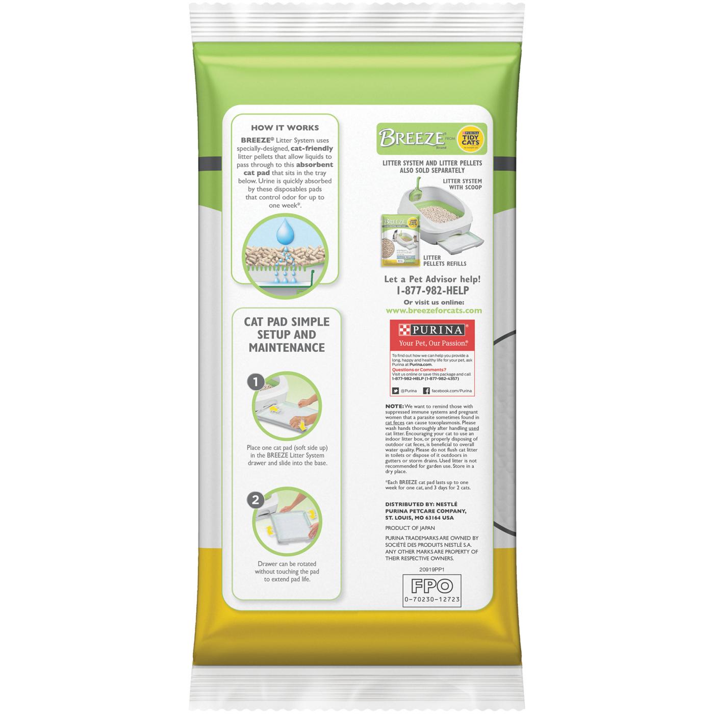 Tidy Cats Breeze Unscented Cat Pads Shop Litter & Litter Boxes at HEB