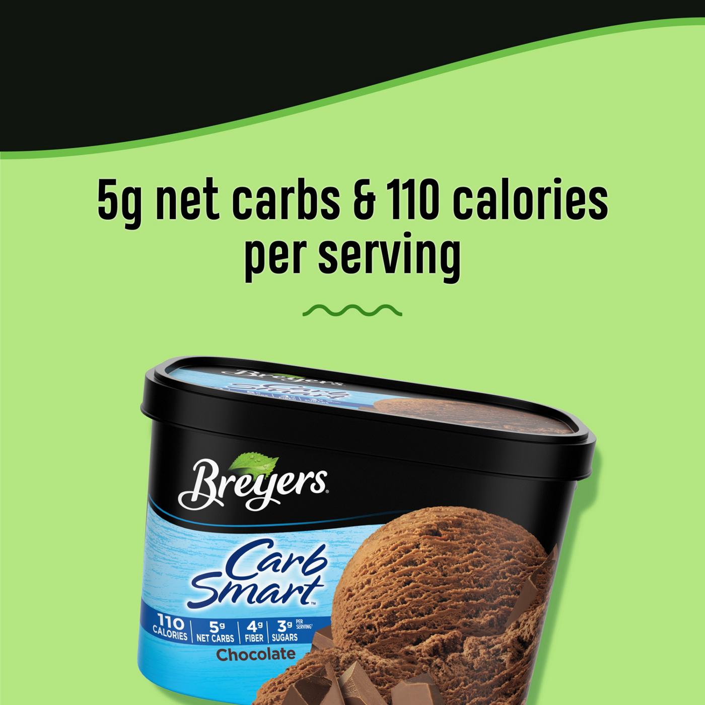 Breyers Carb Smart Chocolate Frozen Dairy Dessert; image 4 of 4