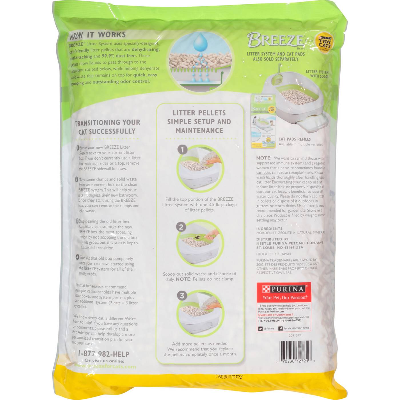 Tidy Cats Breeze Litter Pellets Shop Litter & Litter Boxes at HEB