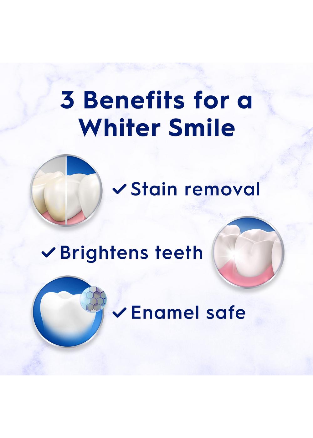 Crest 3D White Stain Eraser Toothpaste - Icy Clean Mint; image 3 of 6