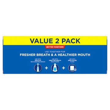Crest Complete + Deep Clean Whitening Toothpaste - Effervescent Mint, 2 Pk