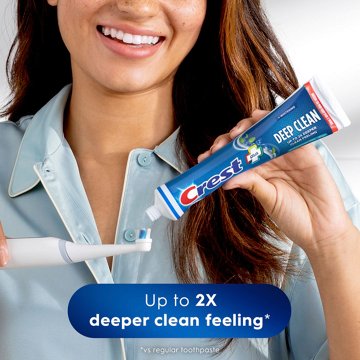 Crest Complete + Deep Clean Whitening Toothpaste - Effervescent Mint, 2 Pk