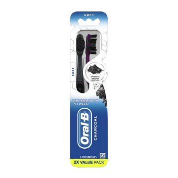 Oral-B Charcoal Toothbrushes Soft