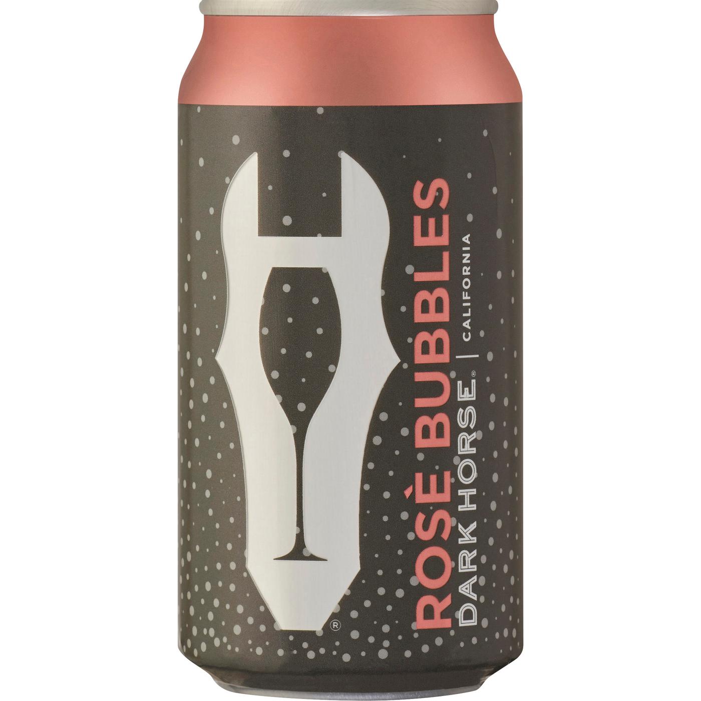 Dark Horse Sparkling Brut Rose Wine Can; image 1 of 4