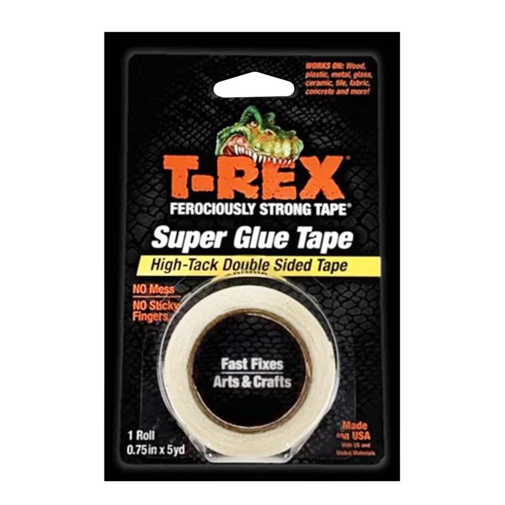 TRex Double Sided Super Glue Tape Clear Shop Home Improvement at HEB