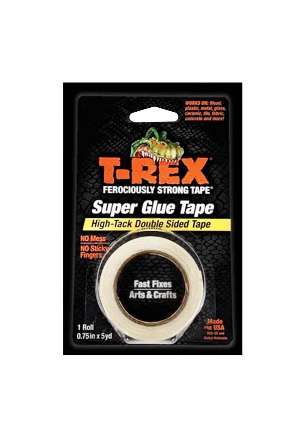 TRex Double Sided Super Glue Tape Clear Shop Adhesives & tape at HEB