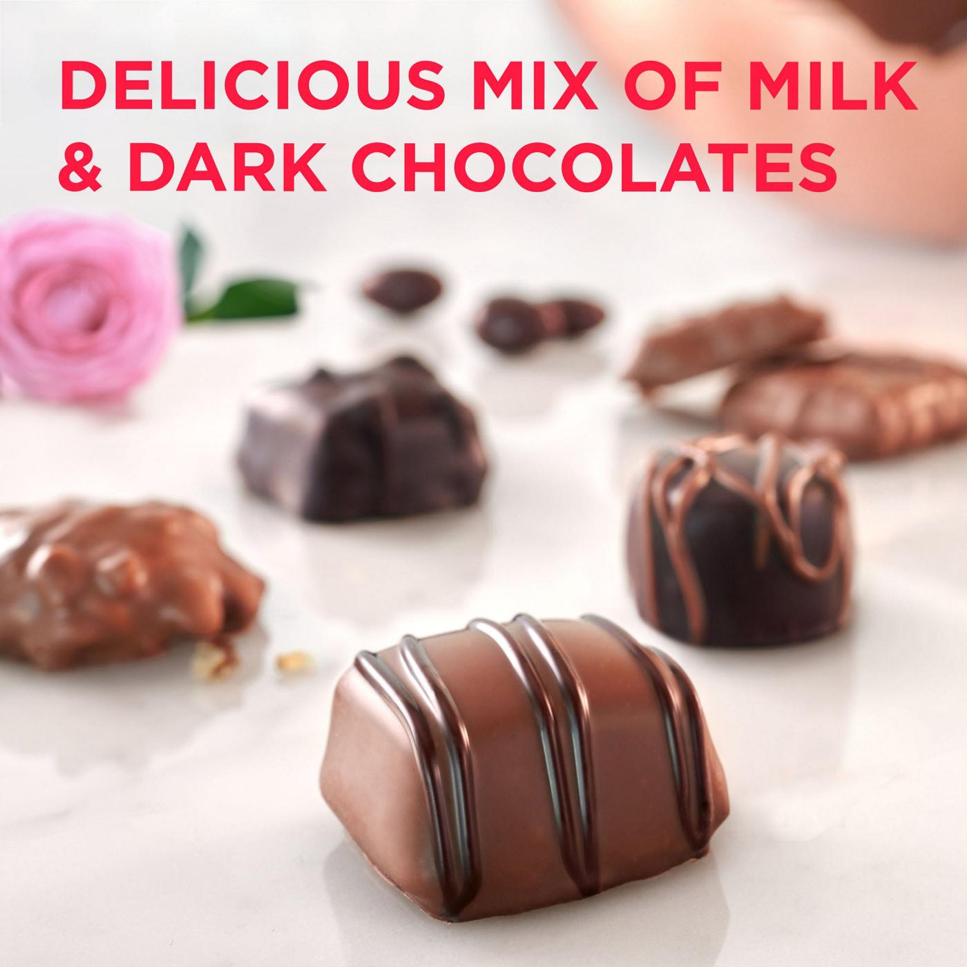 Russell Stover Assorted Milk & Dark Chocolates Valentine's Gift Box, 16 pc; image 3 of 5