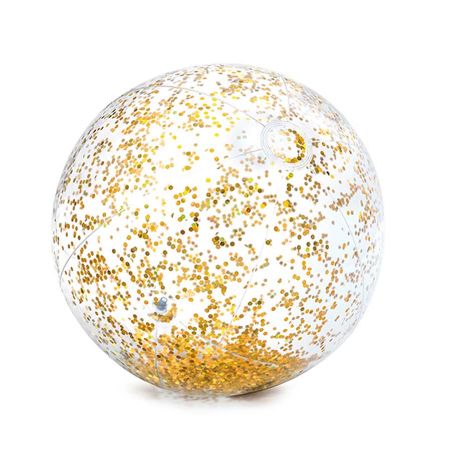 glitter beach ball