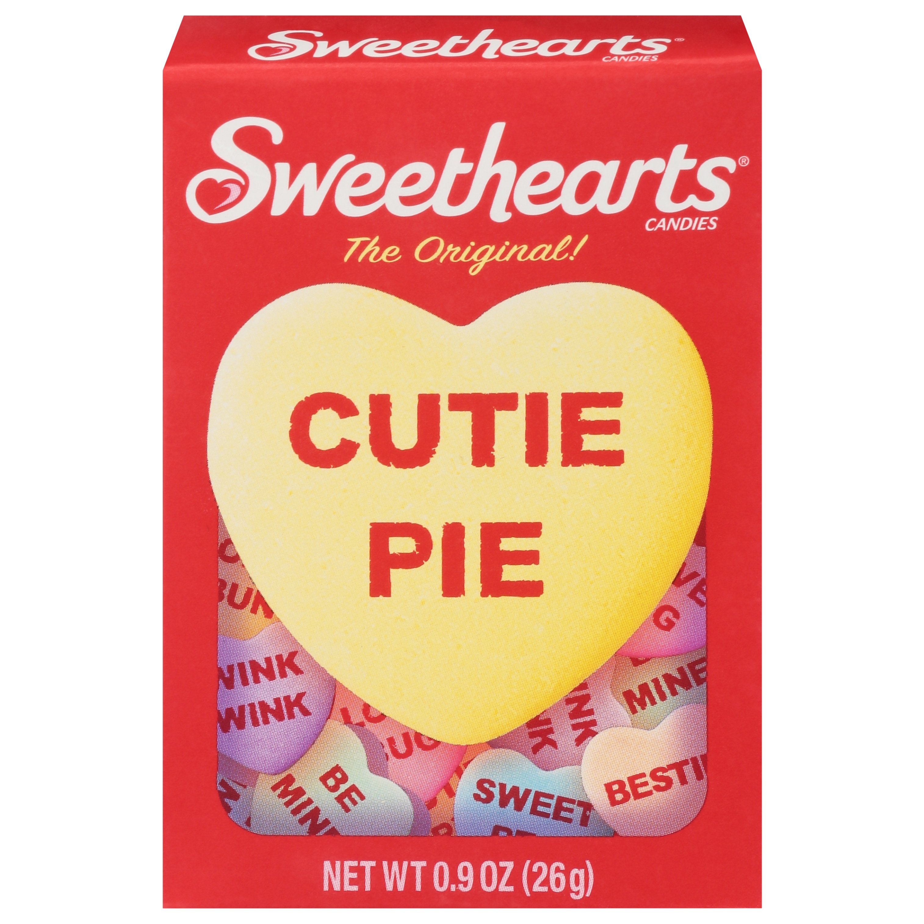 Sweethearts Original Conversation Hearts Valentine Candy Boxes - Shop Candy  at H-E-B