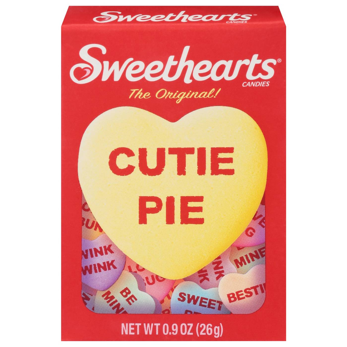 Sweethearts Original Conversation Hearts Valentine's Candy Box; image 1 of 3