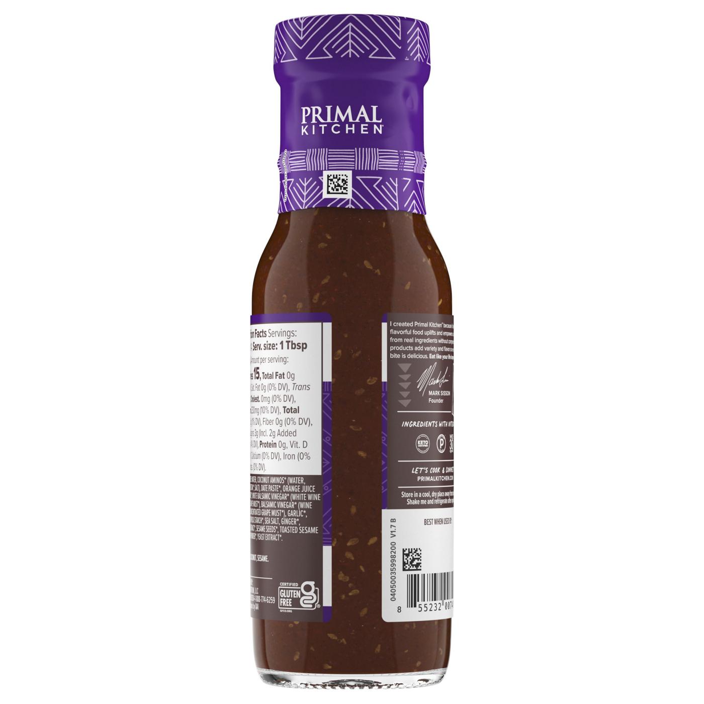 Primal Kitchen No Soy Teriyaki Sauce & Marinade; image 7 of 8