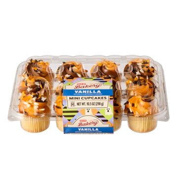 H-E-B Bakery Halloween Mini Vanilla Cupcakes