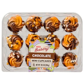 H-E-B Bakery Halloween Mini Chocolate Cupcakes