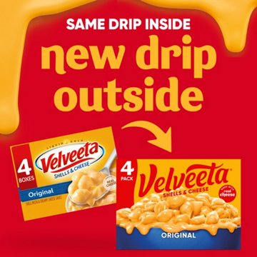 Velveeta Velveeta Original Shells & Cheese, 4 ct