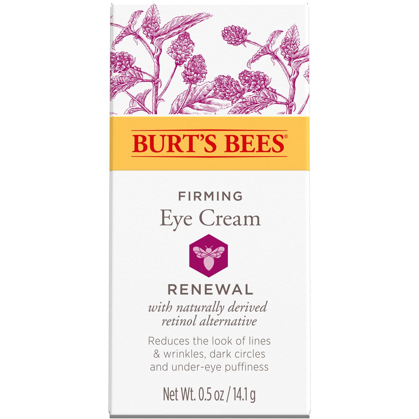 Burt's Bees Renewal Firming Eye Cream with Bakuchiol; image 1 of 15