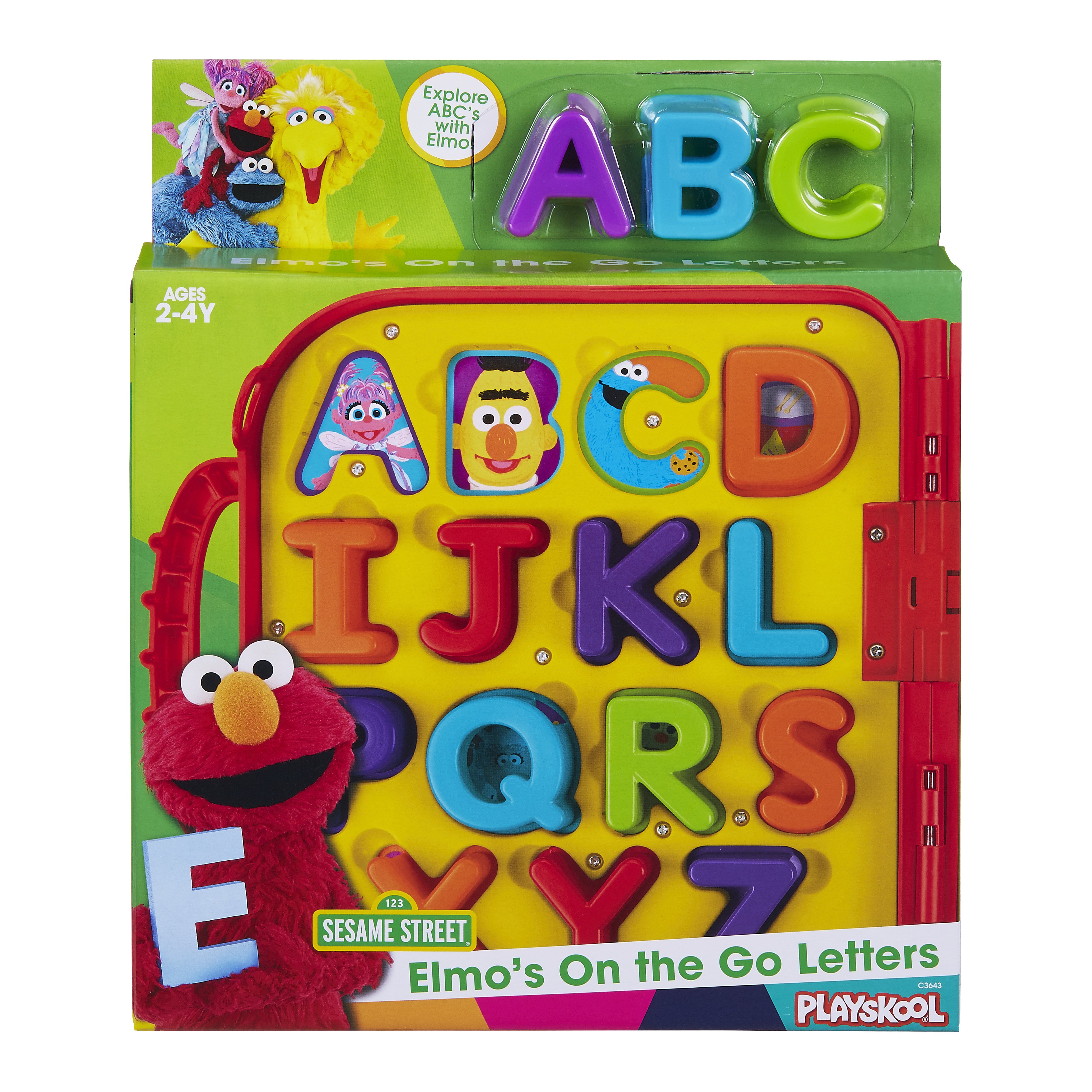 playskool friends elmo's on the go letters