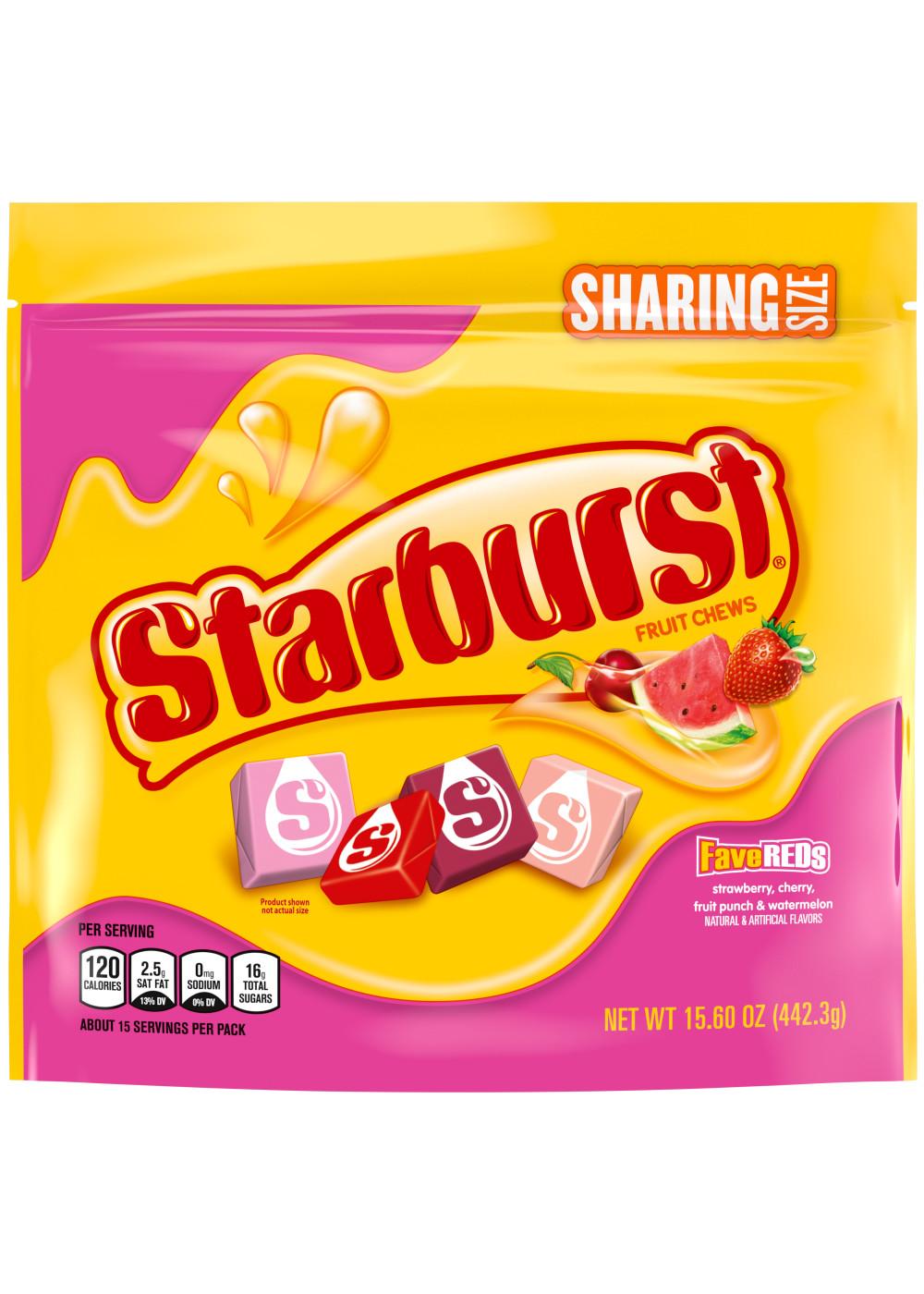 Starburst FaveReds Fruit Chews Candy - Sharing Size; image 3 of 10