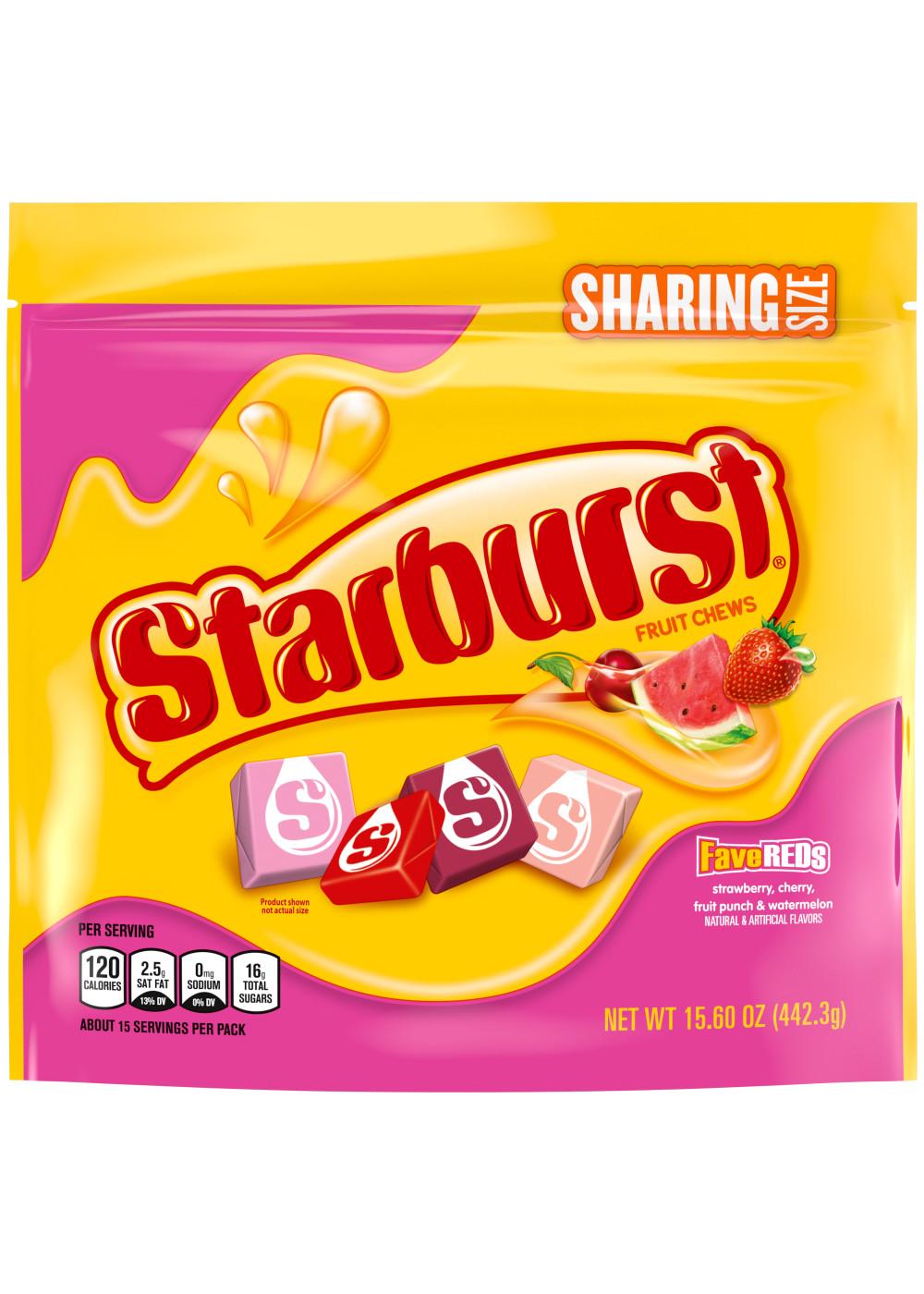 Starburst FaveReds Fruit Chews Candy - Sharing Size; image 4 of 10