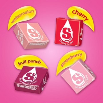 Starburst FaveReds Fruit Chews Candy - Sharing Size, 15.6 oz