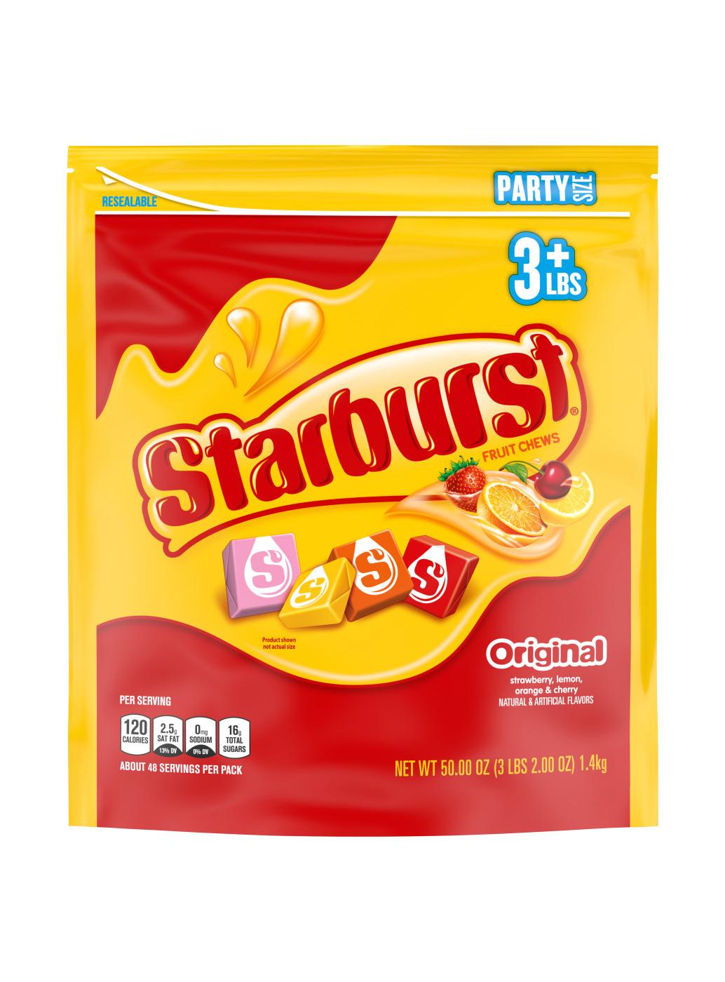 Starburst Original Fruit Chews Candy - Party Size; image 1 of 5