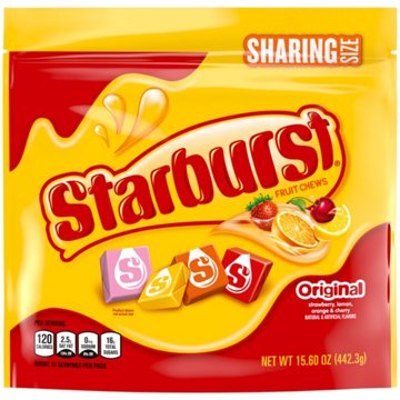 Starburst Original Fruit Chews Candy - Sharing Size, 15.6 oz