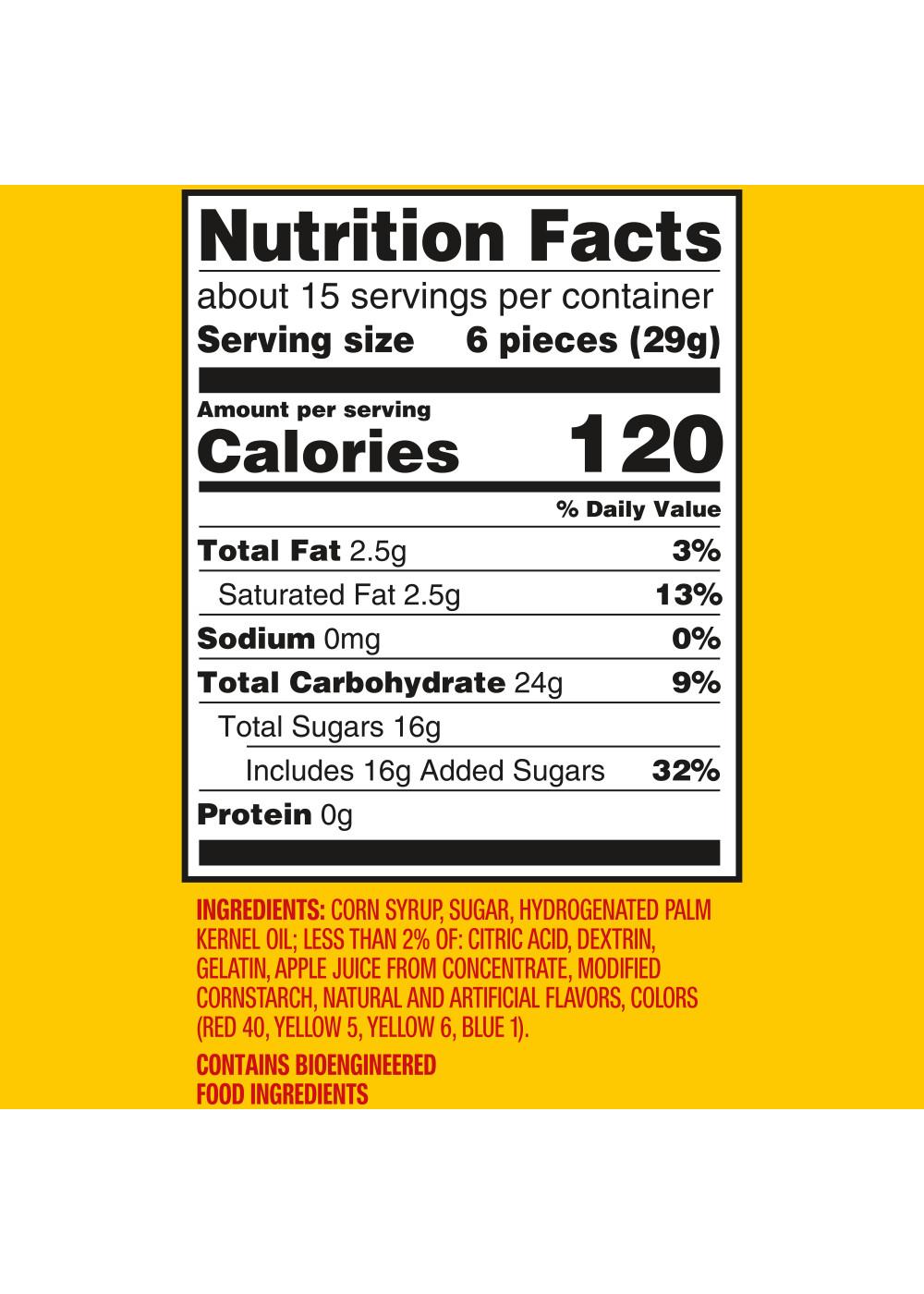 Starburst Original Fruit Chews Candy - Sharing Size; image 7 of 9