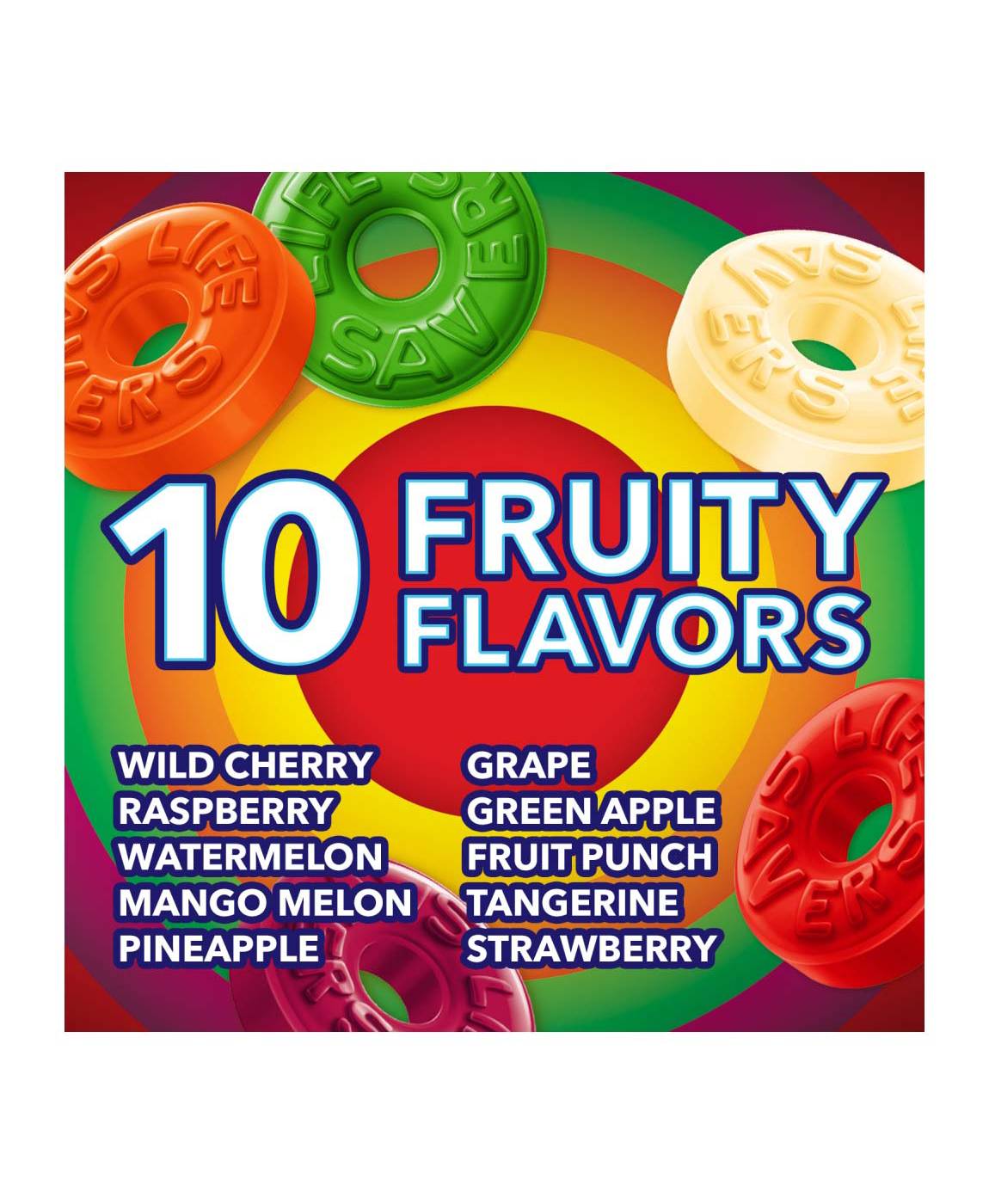 Life Savers Hard Candy Fruit Variety Sharing Size Shop Candy at HEB