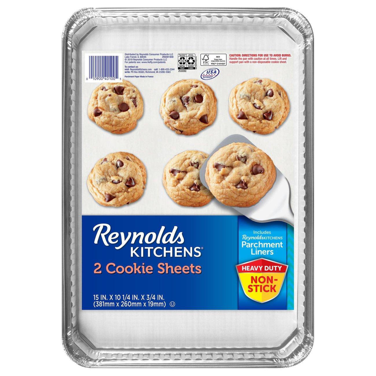  Reynolds Kitchens Cookie Baking Sheets, Pre-Cut