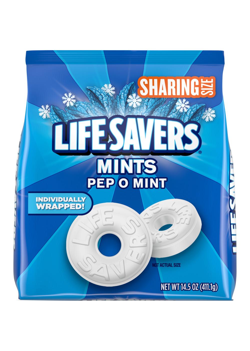 Life Savers Individually Wrapped Sharing Size Mints - Pep O Mint; image 1 of 8